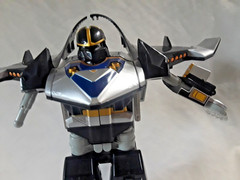 2000-01 Bandai MMPR Power Rangers Time Force DX Time Shadow Megazord as is