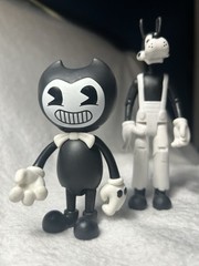 Bendy and the Ink Machine BORIS & BENDY 4″ Action Figure PhatMojo Meatly Games