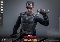 IN HAND – 1/6 HOT TOYS BLADE -Deadpool & Wolverine – MMS791B EXCLUSIVE VERSION!!