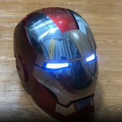 IN US AUTOKING Iron Man MK5 1:1 Helmet Wearable Voice-control Mask Cosplay Gift