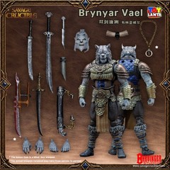 Harvinger Studios Savage Crucible Brynyar Vael & Naraka 1/12 Scale Action Figure