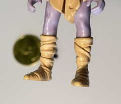 Vintage Kenner 1985 Star Wars Droids KEZ-IBAN figure Complete w/ gold Coin