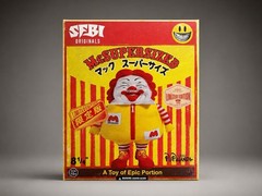 Ron English Popaganda McSupersized 4th Of July 8″ Vinyl Figure SFBI Originals