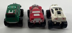 Vintage 1996 Jakks Power Rangers Micro Turbo Zords Car Lot Of 3