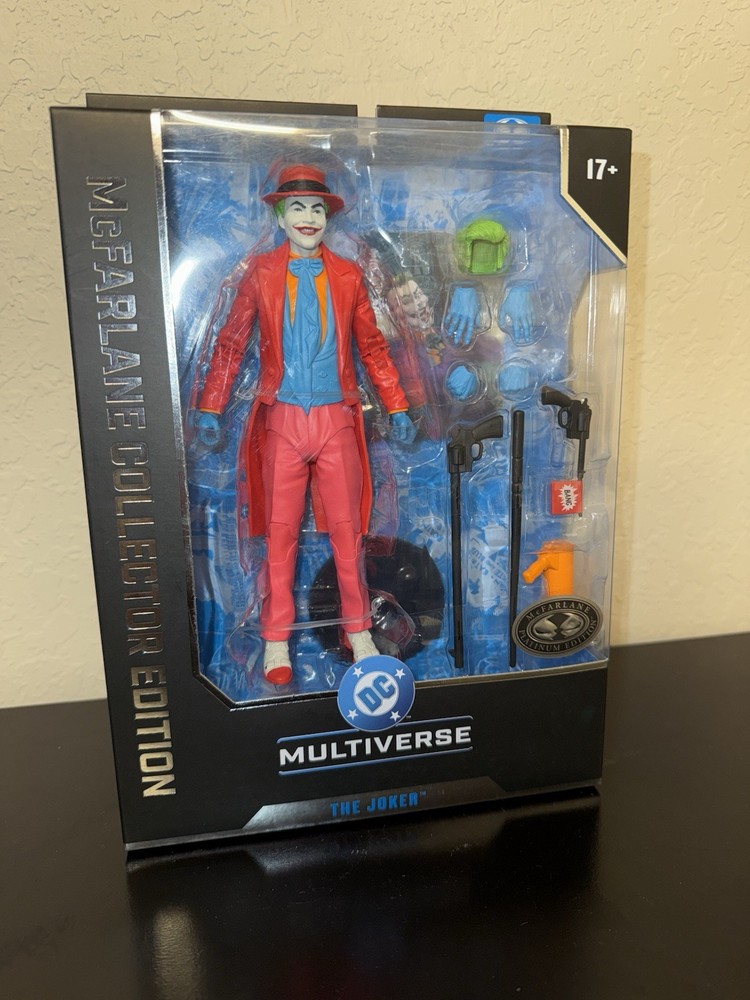 DC McFarlane Collector Edition Wave 14 Joker #57 Chase Figure Factory Sealed