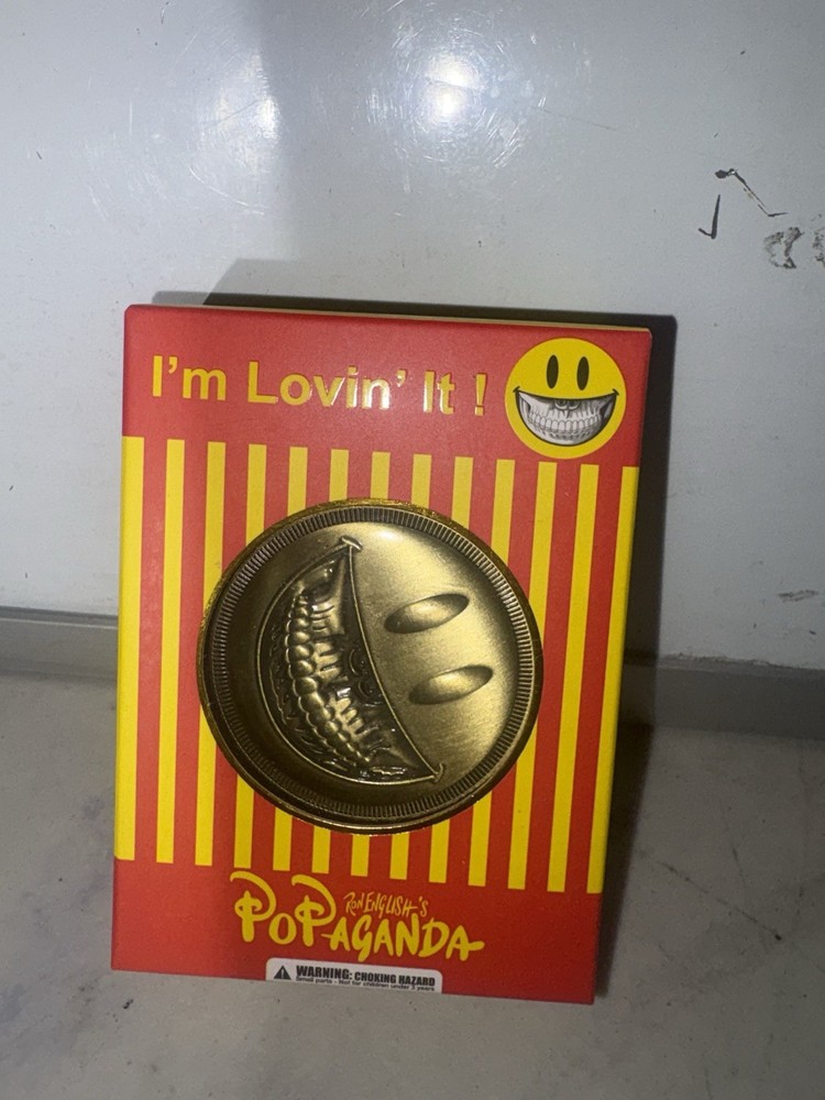 DCON Ron English PoPaganda Coin Zinc Alloy 2017 PopLife English’s Collectible