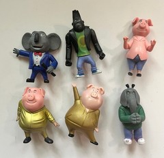 Sing movie set of 6 McDonald’s figures