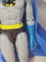 1979 MEGO BATMAN DIECAST 5.5 INCHES POSEABLE NEW IN BOX DAMAGED BOX