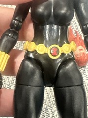 Marvel Legends Kitbash Pinless Black Widow (read Description)