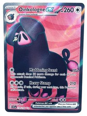 Pokemon – Oinkologne ex 234/198 – Scarlet & Violet – Ultra Rare – Holo Full Art