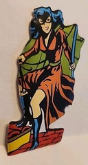 Vtg RARE VHTF DC Comics Supergirl Catwoman Figure Duo Set Rare Italy 1983