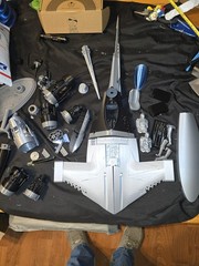 Star Wars Mandalorian N1 Starfighter 24″ Model Kit W Base 1/16 Custom 3 Model Ki