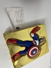 Toy Biz Famous Cover Series CAPTAIN AMERICA Plus Thor Lot Marvel Figure-1998 8in