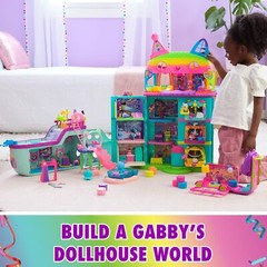Gabby’s Party Room Playset with Skater Gabby and Marty the Party Cat Figures