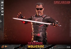 IN HAND – 1/6 HOT TOYS BLADE -Deadpool & Wolverine – MMS791B EXCLUSIVE VERSION!!