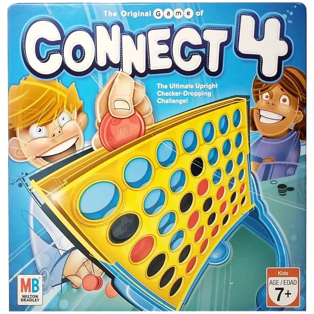Connect 4 – Competitive Abstract Game for Family, Adults, and Children (2 Player