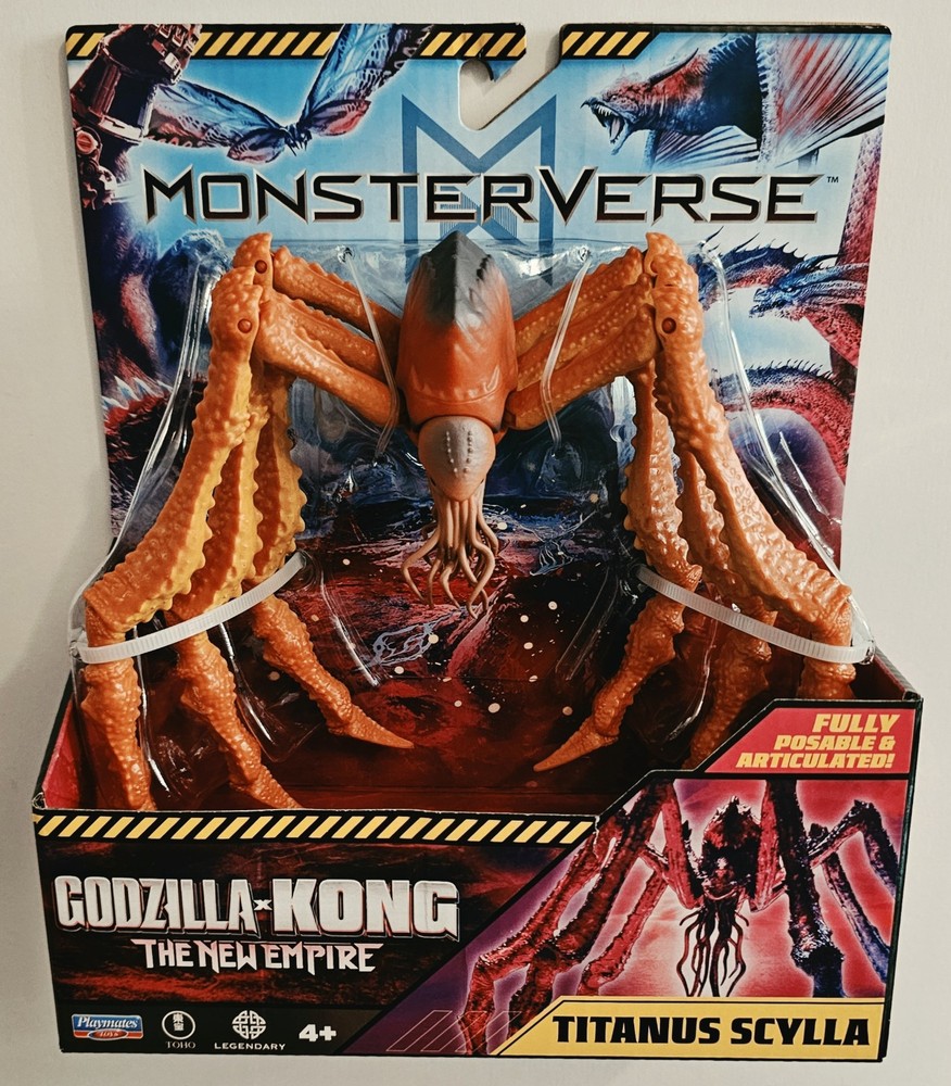 MONSTERVERSE GODZILLA X KONG THE NEW EMPIRE TITANUS SCYLLA ACTION FIGURE