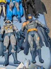 Mixed Batman Figure Lot Modern DC Comics Loose Some Rare Flaws