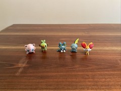 Pokémon 1.5-inch Mini Action Figures Lot Of 5 See Photos