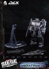 Transformers Threezero Megatron DLX Figure SIEGE War For Cybertron Decepticon