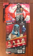 WWE Penta Main Event Series 163 Wrestling Action Figure W/ Signed 8×10 Photo
