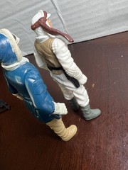 VINTAGE KENNER STAR WARS ESB 1980 HONG KONG LUKE & HAN HOTH LOT 100% COMPLETE