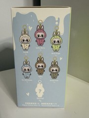 POP MART Labubu The Monsters Exciting Macaron Series Plush Dolls – Sesame Bean