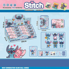 Stitch Mystery Capsule Blind Box, Random Mini Figure Set, Kids Surprise Toy Gift
