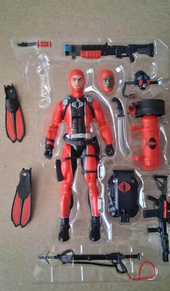 Hasbro GI Joe Classified Series Cobra Diver Figure Scuba Trooper