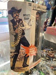 1975 Vintage Durham The Gunslingers Wyatt Earp Quick Draw Rare