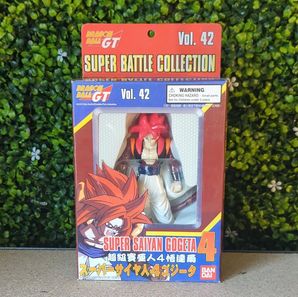 NISB BANDAI Super Battle Collection Vol.42 Super Saiyan Gogeta Boxed Figure