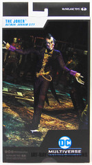 NEW DC GAMING THE JOKER INFECTED 7″ FIGURE BATMAN: ARKHAM CITY DC MULTIVERSE TMP
