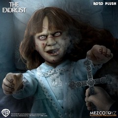 Mezco Toyz The Exorcist Horror Movie Regan MacNeil Serie 18″ Roto Plush Doll NEW
