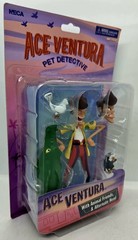 NEW! Ace Ventura Pet Detective Figure w Animal Friends Alt Head (NECA, 2020) 🔥