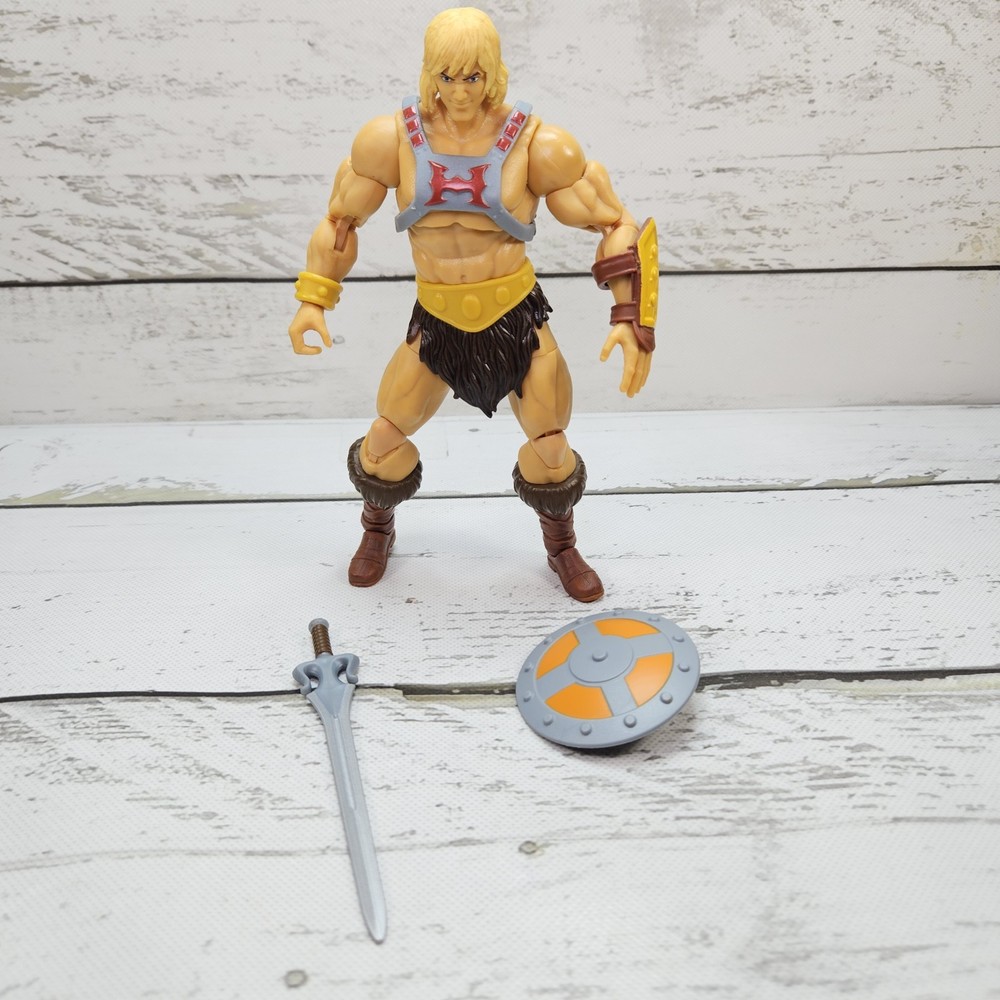 Mattel Masters Of The Universe Revelation He-Man 2020 7″ Figure MOTU Loose