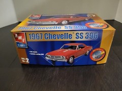 1967 Chevelle SS 396 1:25 AMT ERTL Model Kit NEW Unbuilt