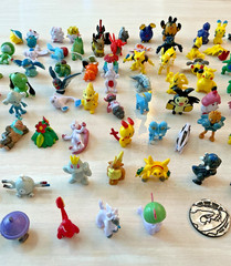 Lot of 85 Mini Pokémon RL & RLW 1″ PVC Figures Pikachu, Mewtwo, Eevee & More 06