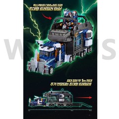 MINIFORCE Dinoid Warrior DINO COMMANDER Transformer Robot Trailer Robot Toy2025_