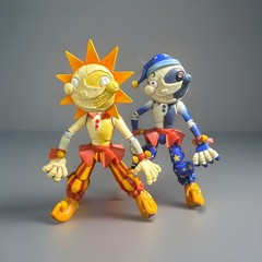 Funko Five Nights At Freddy’s Sun Figure Security Breach Lit Sun Moon