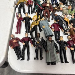 Playmates 90s Star Trek Loose Lot of 200 Action Figures
