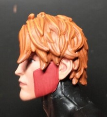HEAD ONLY Marvel Legends Custom painted Image Youngblood Shaft WILDCATS SPARTAN