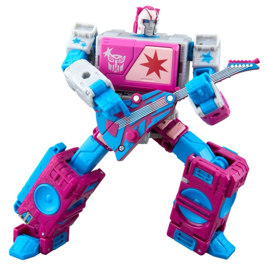 SDCC 2026! Hasbro Transformers x Jem and the Holograms Autobot Blaster PRESALE