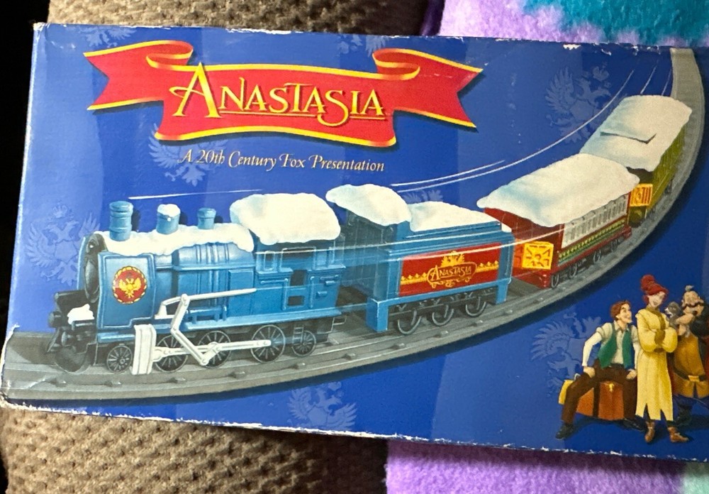 VINTAGE 1997 ANASTASIA TRAIN SET A 20TH CENTURY FOX PRESENTATION