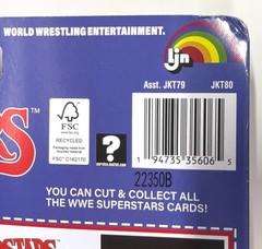 WWE LJN MATTEL SUPERSTARS JOHN CENA 8″ ACTION FIGURE BLUE CARD NEW (DARK BLUE)