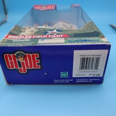 GI Joe Wheeler Field Pilot Pearl Harbor Collection Hasbro 2000 OPEN BOX DAMAGE