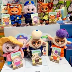 Hot 2026 Zootopia Nick & Judy Blind Box Figure Plush Vinyl Doll Anime No Box