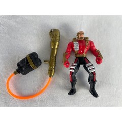Vintage GI Joe Extreme Inferno & Firebolt Flamethrower 90s EUC Hasbro Figure