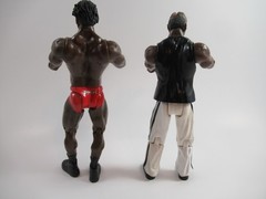 Lot of 2 Booker T Wrestling Action Figures WWE 2001 Jakks 6.5 Inches