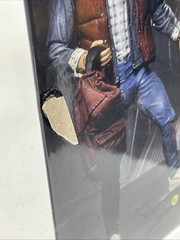 NECA Ultimate Marty Mcfly Back To The Future 1985 Skateboard Guitar Camcorder