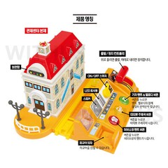 Titipo Talking Control Center Play Set with Titipo Train – Tracking 띠띠뽀 말하는 관제센터